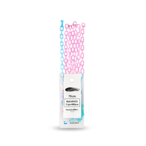 Chaîne de verrouillage en plastique trois en un de 70 cm pour étui à lunettes - Product Image 2