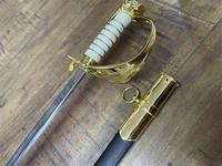 Épée cérémonielle de Malaisie antique armure des Templiers antiques jouet épée en bambou plaqué or 953003