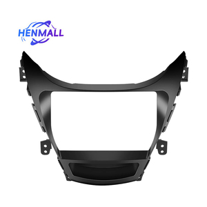<span class=keywords><strong>Adaptateur</strong></span> de cadre Fascia grand écran stéréo de voiture Henmall pour <span class=keywords><strong>Hyundai</strong></span> Elantra 2012 Kit de cadre de panneau de montage Audio de tableau de bord 2Din - Product Image 1