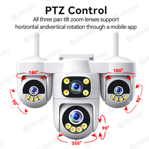 Caméra de sécurité PTZ extérieure 20MP <span class=keywords><strong>WiFi</strong></span>/4G, étanche IP66, audio bidirectionnel Cloud, détection de mouvement pour la surveillance des parkings - Product Image 5
