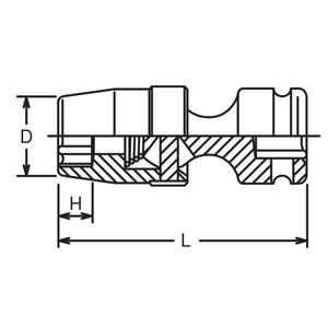 KOKEN - 14440A-3/4 1/2'' Impact <b>universal</b> inch <b>socket</b> - EAN 4991644357253 IMPACT <b>SOCKETS</b> AND ACCESSORIES - Product Image 1