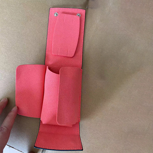 Pochette de montre de marque en gros, en stock, en cuir, pour une seule montre, avec boîte cadeau, sac de rangement portable en cuir pour montre - Product Image 5