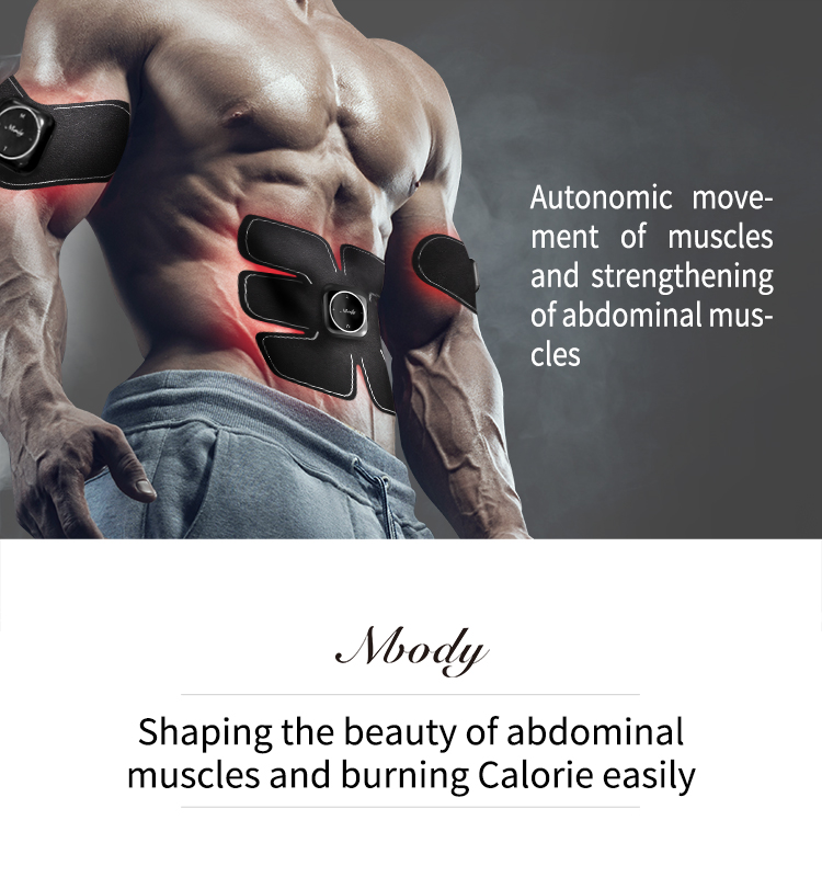 Factory Price Electronic Ems Muscle Stimulator Machine Home Use Wireless Slimming Belt Ems Fat Burner Gym Hip Trainer