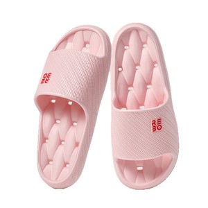 Home <b>Slippers</b> Black Thickened Non Slip <b>Summer</b> Indoor Outdoor Couples Unisex Adult Size 36 45 - Product Image 2