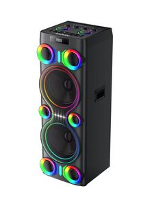 Bkk 500W Công Suất Cao Đôi 8 Inch DJ Karaoke Màu Xanh Răng Loa Chuyên Nghiệp Siêu Loa Siêu Trầm Với Trường Hợp Bằng Gỗ - Product Image 5