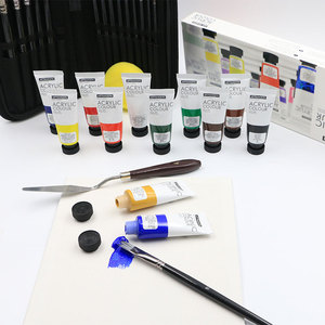 En gros Sans Décoloration Non Toxique 22Ml <span class=keywords><strong>Tube</strong></span> 12 Couleurs de <span class=keywords><strong>Peinture</strong></span> <span class=keywords><strong>Acrylique</strong></span> Pour La <span class=keywords><strong>Peinture</strong></span> - Product Image 4