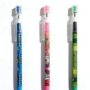 Lápiz de Dibujo Infantil con Diseño de Dibujos Animados, Sin Necesidad de Sacapuntas, HB, con Múltiples Puntas, para Estudiantes Creativos - Product Image 1