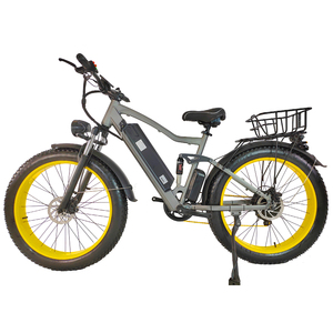 Factory Direct-Sale Sport 26*4 Wide Snow Tires 48V 10Ah Lithium Battery Aluminum Alloy <b>Frame</b> Brushless Motor Rear Hub Dual - Product Image 3