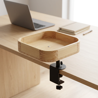 Personnalisé solide pouvant contenir des chats jusqu'à 45 lb Lit pour chat en bois sur bureau Perchoir ergonomique pour animaux de compagnie