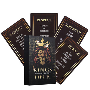 Jeu de cartes Oracle personnalisé pour divination mystique et jeux de société sur le destin - Product Image 1