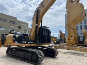 Excavadora de orugas largas CAT 336D2L usada original Caterpillar 336D2L con cucharón estándar, excavadora de servicio pesado para construcción y canteras - Product Image 3