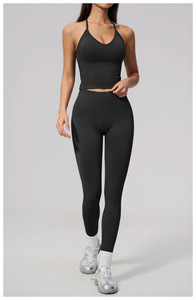 Soutiens-gorge sans bretelles pour femmes, débardeur Mujer, shorts sans couture, leggings imprimés, vêtements de sport pour femmes, ensemble <span class=keywords><strong>pas</strong></span> <span class=keywords><strong>cher</strong></span> - Product Image 3