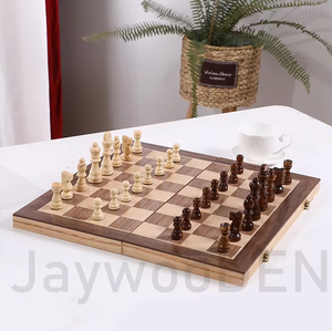 Wholes bán hàng nhà máy sang trọng OEM tùy chỉnh quốc tế bằng gỗ 3 trong 1 Cờ Vua <span class=keywords><strong>Checker</strong></span> và <span class=keywords><strong>backgammon</strong></span> Set ajedrez - Product Image 1
