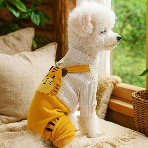 Pet <b>clothes</b> for autumn and winter, small dogs, puppies, happy dogs and <b>cats</b>, warm and comfortable clothing, little tiger - Product Image 2