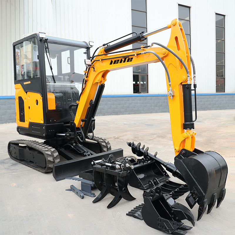 ミニショベル2.5トン中国LEITE製ミニディガー2トンショベル新しい