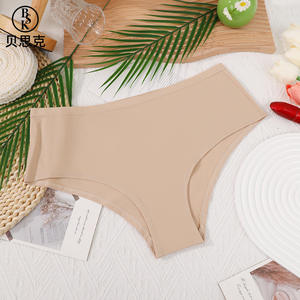 Mittlere Taille Unsichtbare Baumwolle Tangas Para Mujer Nahtlose Höschen Dessous Frauen Slips Unterwäsche Knickers Bikini - Product Image 4