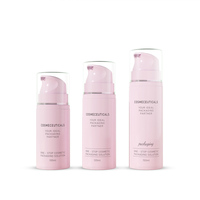 Bouteille de Voyage Rose en PET pour Soins de la Peau, 100ml, 120ml, 150ml, Rechargeable avec Pompe Mousse, Fabricant de Bouteilles Rechargeables pour Mousse