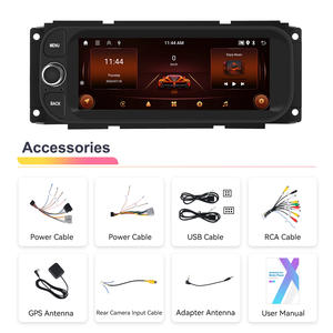 Radio para Auto Hikity de 6.86'' con Android para Chrysler, Jeep y <span class=keywords><strong>Dodge</strong></span>, Estéreo para Auto con CarPlay Inalámbrico, Android Auto, Audio para Auto, WiFi, GPS, Autoradio - Product Image 6
