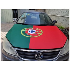 Cubierta para Capó de Coche con Bandera Nacional, Multinacional, Ecológica, Duradera, de Tela de Poliéster, Impresión Digital, Venta Directa de Fábrica - Product Image 6
