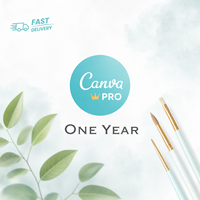 Abonnement annuel à Canvas Pro pour un compte privé, utilisation commerciale, logiciel de conception graphique officiel authentique en ligne