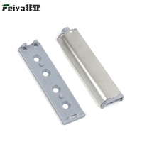 Système de loquet de porte d'armoire à ouverture par pression avec amortisseur - Accessoires de meubles adaptés aux placards