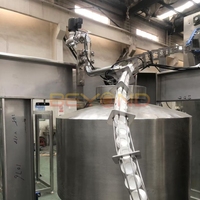 Usine d'embouteillage de jus entièrement automatisée 6000 BPH avec ligne de production de palettisation