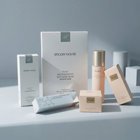 Boîte cosmétique professionnelle OEM pour petites entreprises avec finition premium pour parfum, expédition à plat, écologique, recyclable, gaufrage