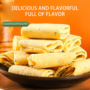 Bánh quy Gà đa hương vị với kem sô cô la trứng hương vị ngọt ngào bao bì hộp Phoenix Roll Office Casual đồ ăn nhẹ hàng ngày - Product Image 2