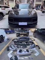 Pour Porsche Cayenne 2010-2017, mise à niveau nouvelle version, kit carrosserie, phares, feux arrière, pare-chocs avant et arrière