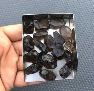 ควอตซ์สโมคกี้ธรรมชาติคุณภาพสูง 10 ชิ้น หินดิบคุณภาพเยี่ยม ไม่ผ่านการปรับแต่ง เหมาะสำหรับทำเครื่องประดับแฮนด์เมด ขายส่ง - Product Image 3