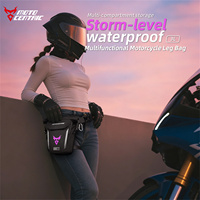 Sac de jambe de cyclisme imperméable 3L sac de cuisse extensible en plein air moto taille ceinture pochette réfléchissante sac de nuit pour hommes femmes