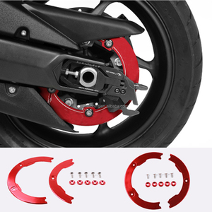 Accesorio de aleación de aluminio CNC para motocicleta, cubierta de polea de correa de transmisión para <span class=keywords><strong>Yamaha</strong></span> <span class=keywords><strong>T</strong></span> <span class=keywords><strong>MAX</strong></span> 530 TMAX 530 2012 - 2015 - Product Image 6