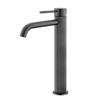 Lusa mitigeur de lavabo en laiton à une poignée robinet de salle de bain d'eau froide monté sur le pont moderne avec fonction de mesure nouveau produit