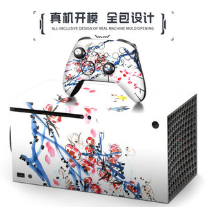 Pegatina protectora para Xbox Series X, material PET, diseño de cobertura completa para consola de juegos y controlador. - Product Image 1