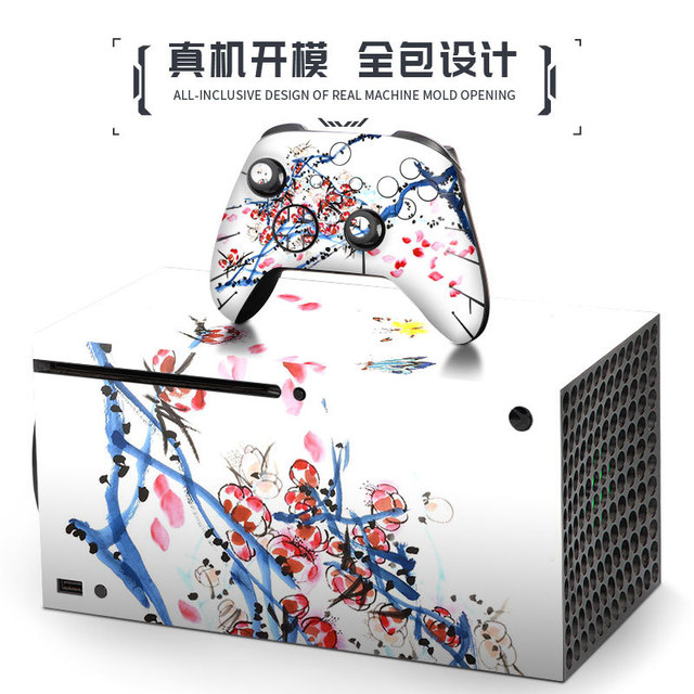 Xbox Series X Skin Sticker Pet Material Full Cover Design For Game Console And Controller Protective Film