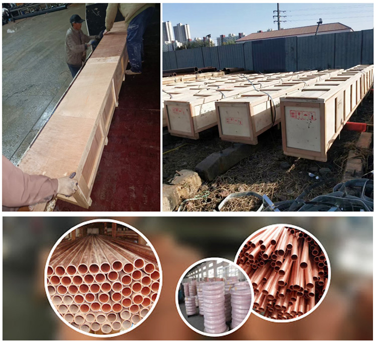Seamless ASTM B111 6" SCH40 CUNI 90/10 C70600 C71500 TUBE Copper Nickel
