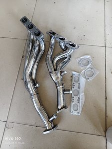 Système d'échappement haute performance pour pièces automobiles, collecteur d'échappement poli miroir pour BMW E39 E46, tuyau de descente du collecteur d'échappement - Product Image 4