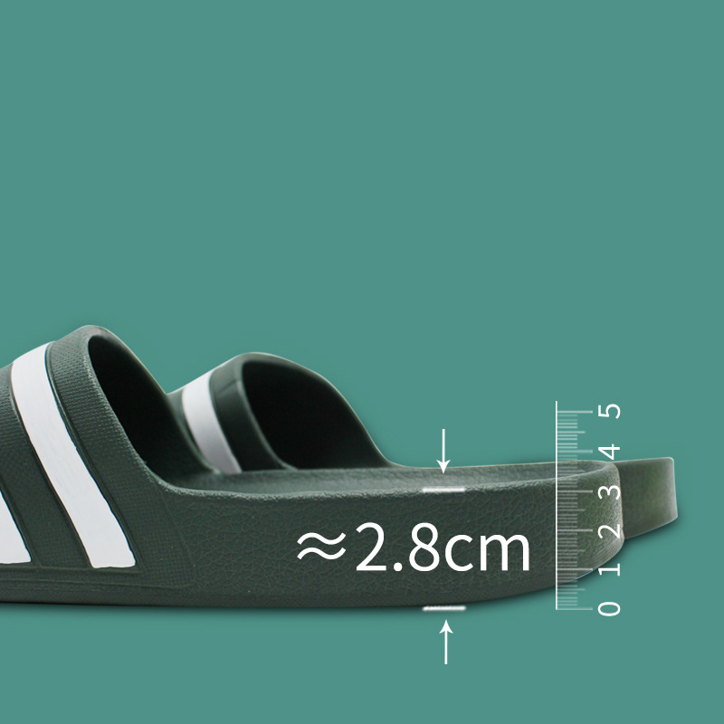 Latest Ladies Slippers Shoes and Sandals Indoor Outdoor EVA Striped Slippers Men