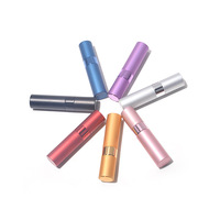 Atomiseur de parfum à fine brume 10 ml, flacon de voyage rechargeable rotatif, buse de pulvérisation rétractable, conteneur portable pour échantillons cosmétiques