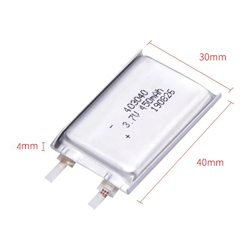 Li Polymer Battery 303040 383040 403040 453040 503040 603040 3.7V 400MAh 420MAh 450MAh untuk GPS