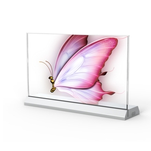 Écran tactile <span class=keywords><strong>OLED</strong></span> transparent de 55 pouces pour ascenseurs, magasins de détail, centres commerciaux, signalisation, éducation, affichage d'animations - Product Image 1
