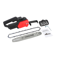Motosierra Inalámbrica Portátil de 21V con Motor sin Escobillas, Batería Recargable, Función de Radio, Personalización OEM para Tala de Madera