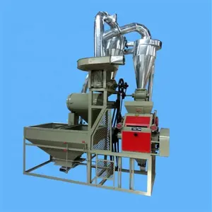 300-500kg/h Maize corn grits flour milling machine cornmeal processing plant