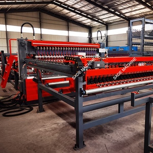 Fabbrica della cina completamente automatica zincato ferro BRC in acciaio cemento armato costruzione di saldatura macchina pannello elettrico saldato filo usato PLC - Product Image 6