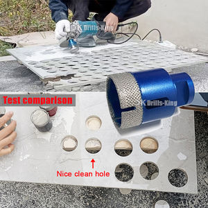 Neue M14 Gelötete Diamant-Kernbohrer Lochsäge <span class=keywords><strong>6mm</strong></span>-100mm Lochschneider Diamantbohrer für Marmor Fliesen Porzellan - Product Image 6