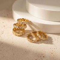 Bagues tendance pour femmes, style européen et américain, en verre et zircon, designs modernes minimalistes carrés, en forme de cœur et goutte d'eau, cadeau idéal