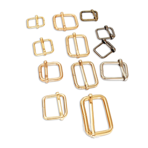 Hebilla de Anillo Rectangular de Alta Calidad para Reparación de Correas de Cuero Engrosado para Bolsos, Mochilas, Zapatos y Cinturones con Ajuste de Rodillo - Product Image 2