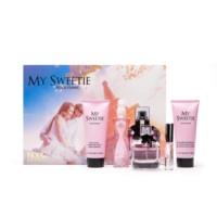 Nouvelle Arrivée Coffret Cadeau Original de Parfums pour Femmes 4 ou 5 Pièces, Coffret Cadeau Populaire pour Femmes