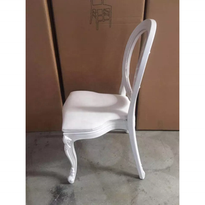Wedding Event <strong>White</strong> Transparent Clear Back Resin Luis Chairs Hotel and Restaurant Banquet <strong>Hall</strong> Furniture - Product Image 4