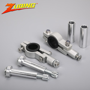 Soporte de montaje para manillar de motocicleta ZUQING, 22 28mm, Universal para vehículos todoterreno y Atvs, protector de manos - Product Image 3